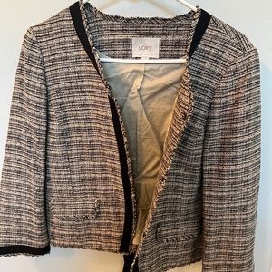 Plaid women's jacket